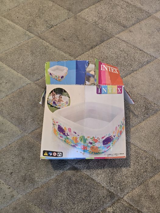 Детски басейн INTEX голям 1.59х1.59×0.5