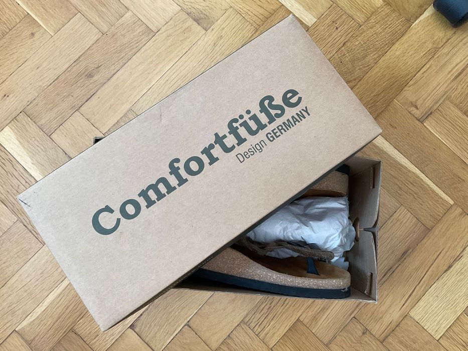 Кожени чехли Comfortfusse, тип Birkenstock - 40-ти номер