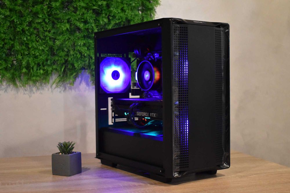 Геймърски Компютър Ryzen 5 5600x | Rtx 3070 | 16GB ram | 512GB Ssd |