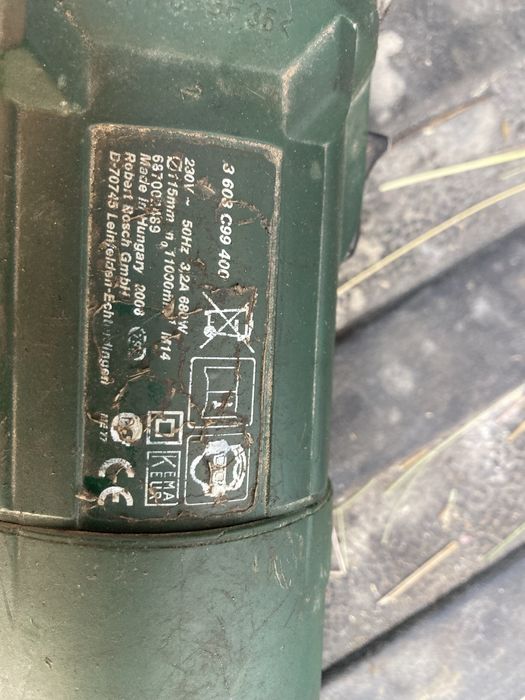 Ъглошлайф Bosch зелен професионален