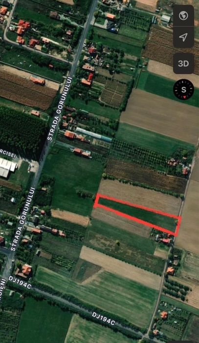 Vand teren extravilan lazuri