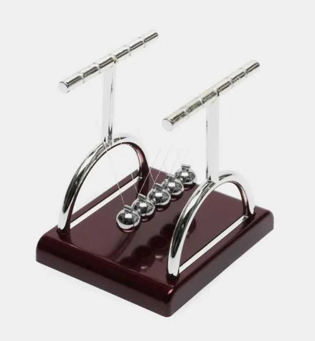 ЛЮЛКА НА НЮТОН.ПЕРПЕТУУМ МОБИЛЕ ЛЮЛКАТА NEWTON'S CRADLE. БЛЪСКАЩИ МЕТАЛНИ ТОПЧЕТА.НАУЧНА ИГРАЧКА. ФИЗИКА ЗА ДЕЦА. ОБРАЗОВАТЕЛНА ИГРА АНТИСТРЕС ТОПЧЕТА