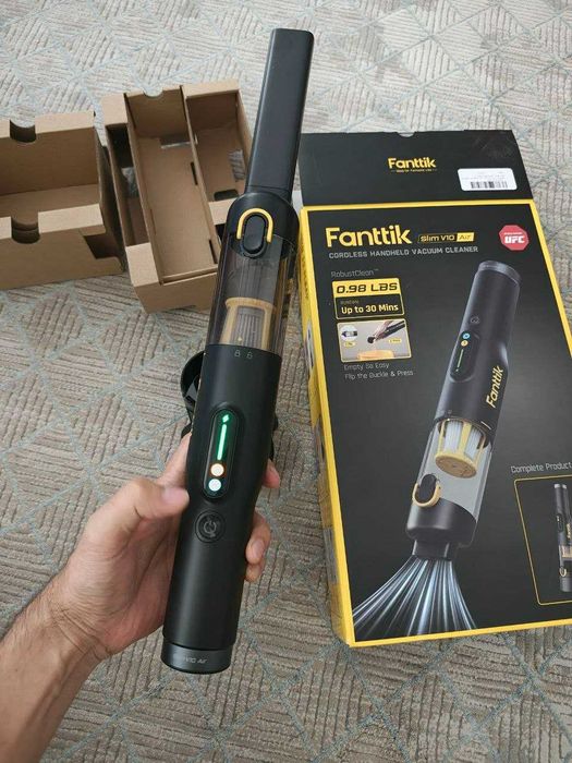 НОВЫЙ Американский беспроводной пылесос Fanttik V10 Air by UFC ЮФС США