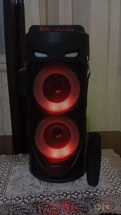 Колонка с микрофоном