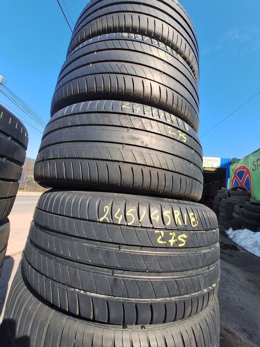4 anvelope 245/45r18 Michelin rft zp Montaj Gratuit