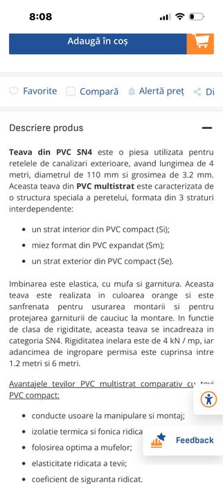 Tevi canalizare