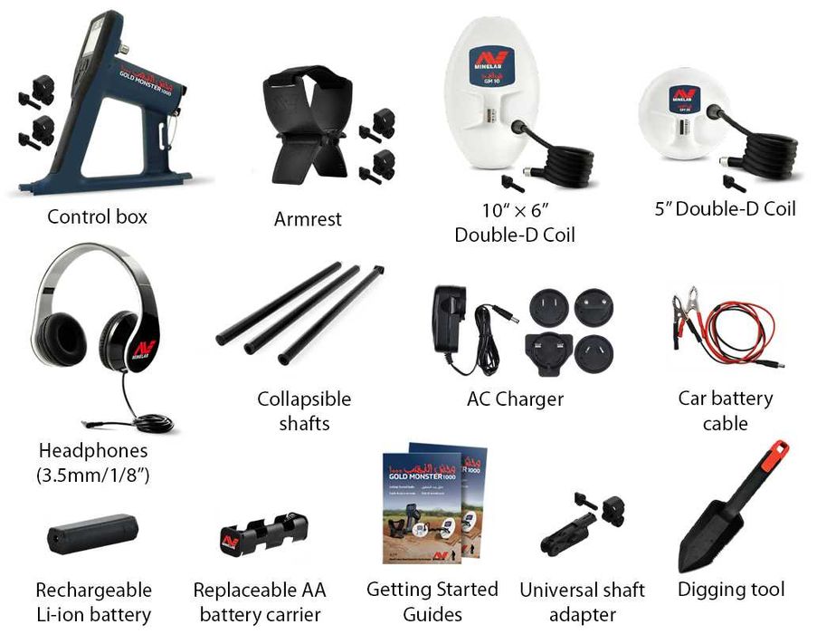 Металлоискатель MINELAB GOLD MONSTER 1000