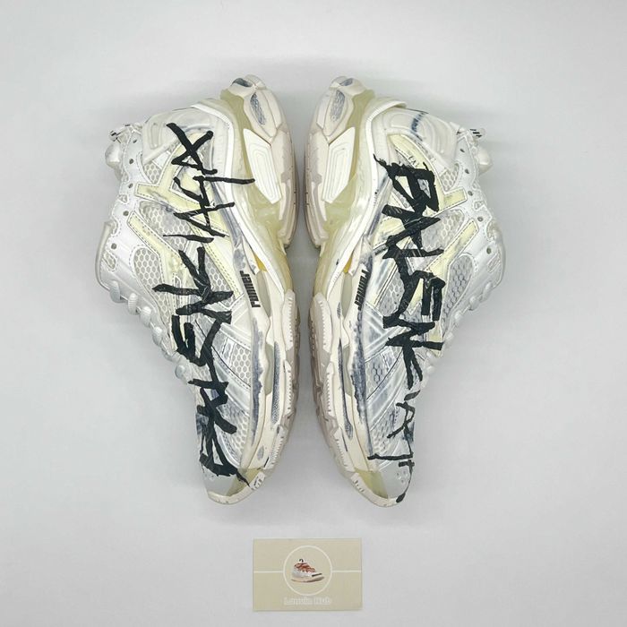 Balenciaga Runner Graffiti White