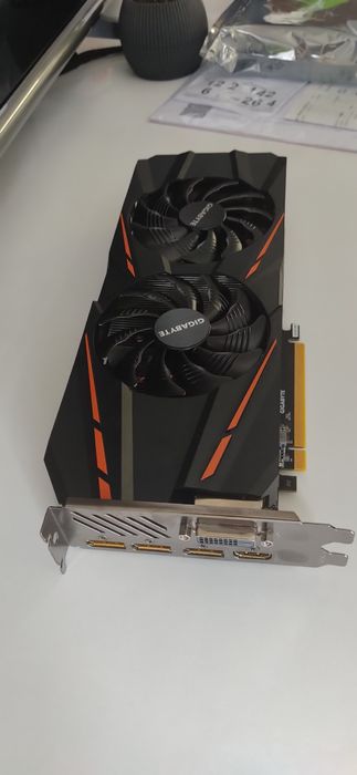 Видео карта GIGABYTE 6gb 1060
