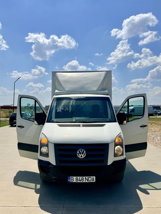 VW Crafter TDI 2009 – Autoutilitară cu prelată NOUĂ | Gata de drum, anvelope NOI !