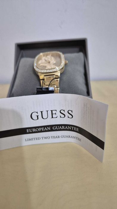 Ceas original Guess GW0544L2 Rose Bud Nou, nepuirtat, cu etichetă, cutie și certificat