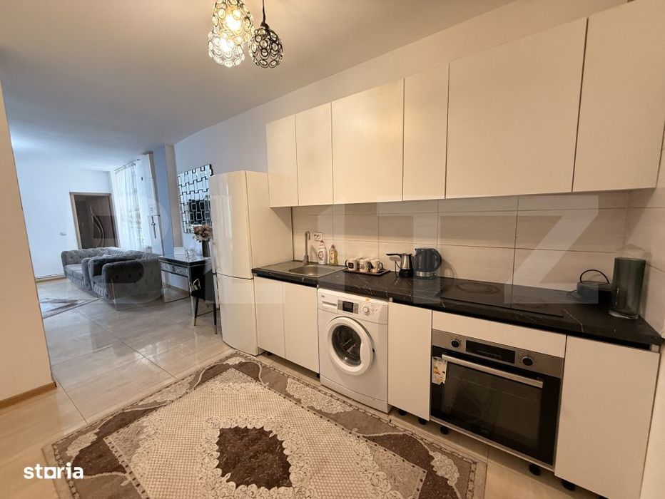 Apartament 3 camere cu 3 bai, bloc nou, terasa, zona Rocada, Brazda