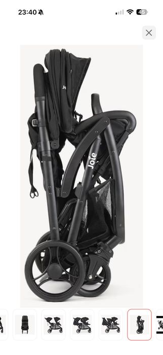 Детская коляска для двойни