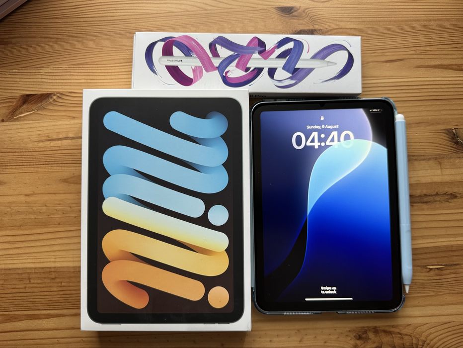 Apple iPad mini 7 (2024), 256GB, Wi-Fi, Blue, Ca nou