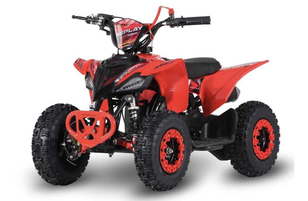 ATV Copii 49cc pe Benzina cu Pornire la Buton Garantie 2 Ani