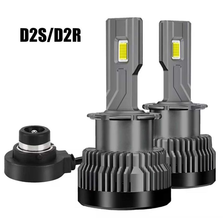 Set 2 Becuri D2S LED CANBUS 70W 24000LM 6000K Auto 12V