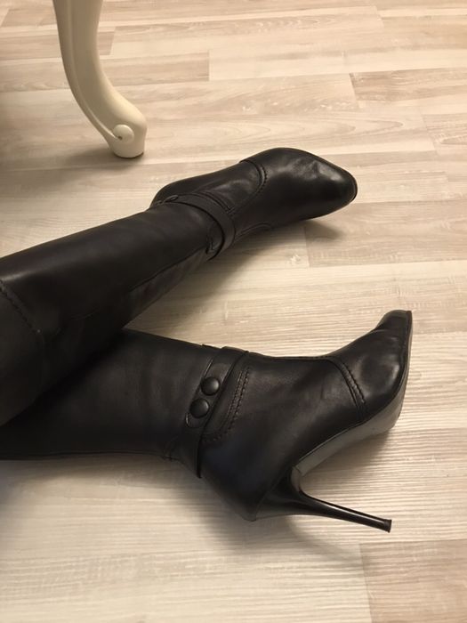 Cizme damă piele