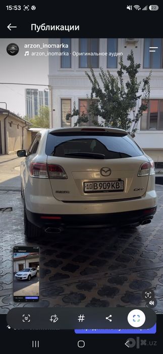 Mazda cx9 sotuvda