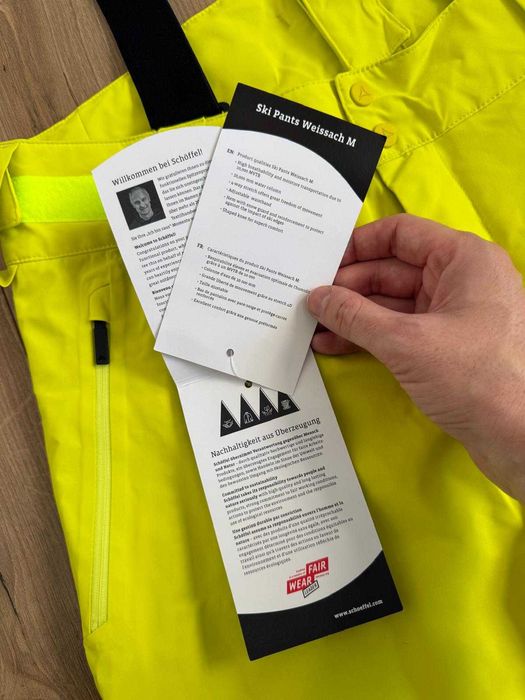 Nou Schoffel 50 M 54 L-XL barbati pantaloni ski barbati 10K bretele