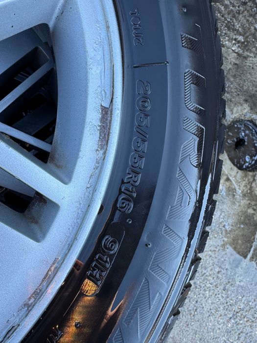 Jante Ford 5x108 + Anvelope 205/55 R16