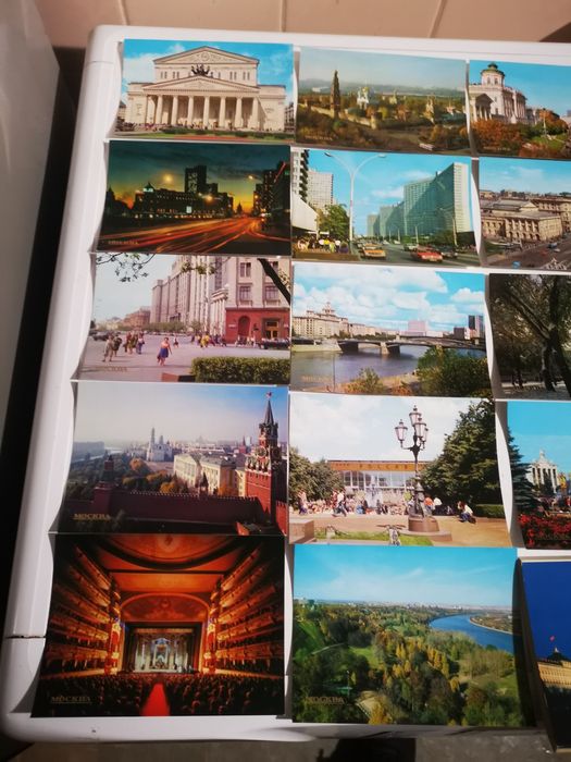 Комплект открьток  18 сюжетов
Издателство Правда
Москва 1980
О