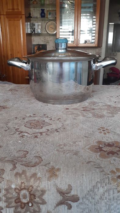 Кастрюля "швейцарский дом" нержавейка