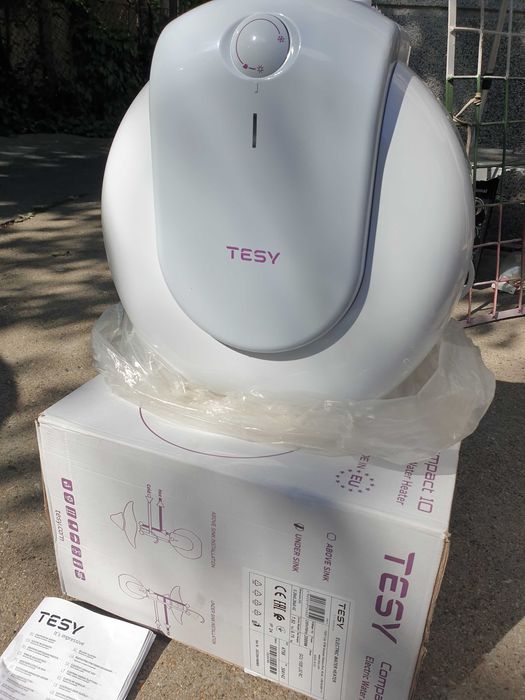 Бойлер TESY 10литра чисто нов бързонагряващ