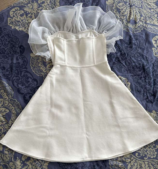 Karen Millen бандажна рокля с органза