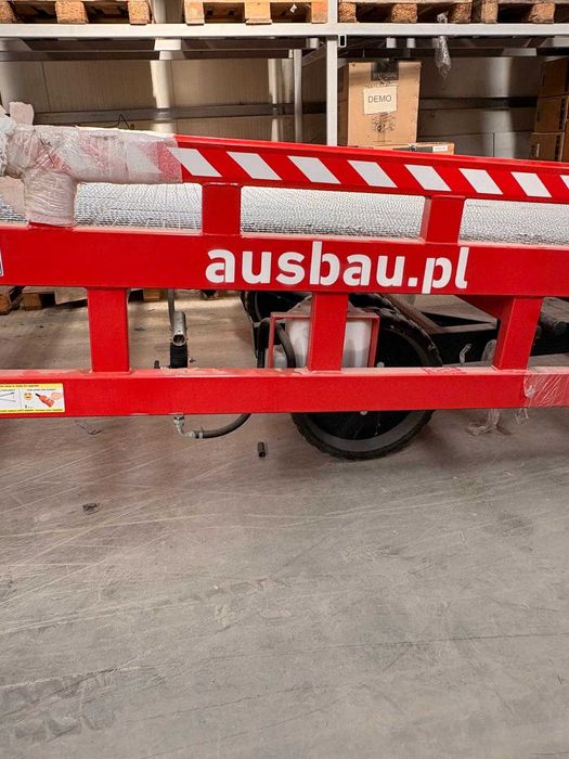 Rampa Metalica Mobila AUSBAU 6 tone cu reglare hidraulica pentru incarcare in tir sau container maritim AUSBAU-PRO6-2SL-SRS