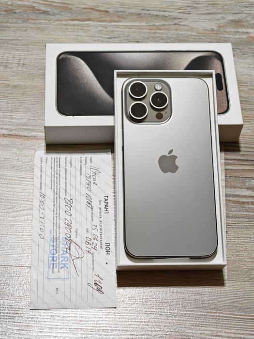 iPhone 15 Pro Max 256 gb akb 89