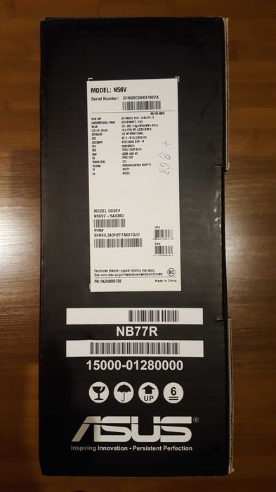 Laptop Asus N56VZ