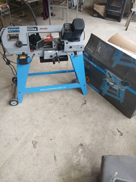 Лентов банциг за метал MBSD 116, GUDE, 550 W