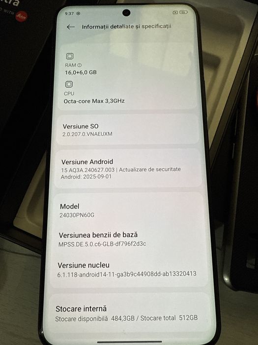 Xiaomi 14 Ultra 512Gb Full Box ca Nou