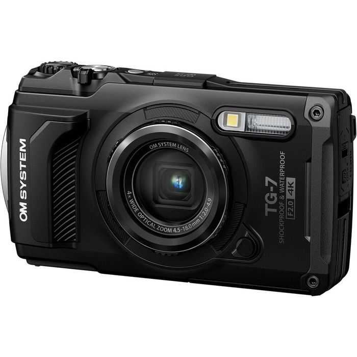 Cameră foto digitală OM SYSTEM Tough TG-7, 12MP, Negru