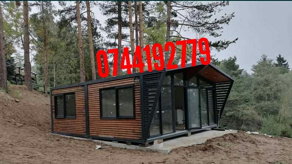 Vand containere tip casă locuibile izolate cu panosendwich