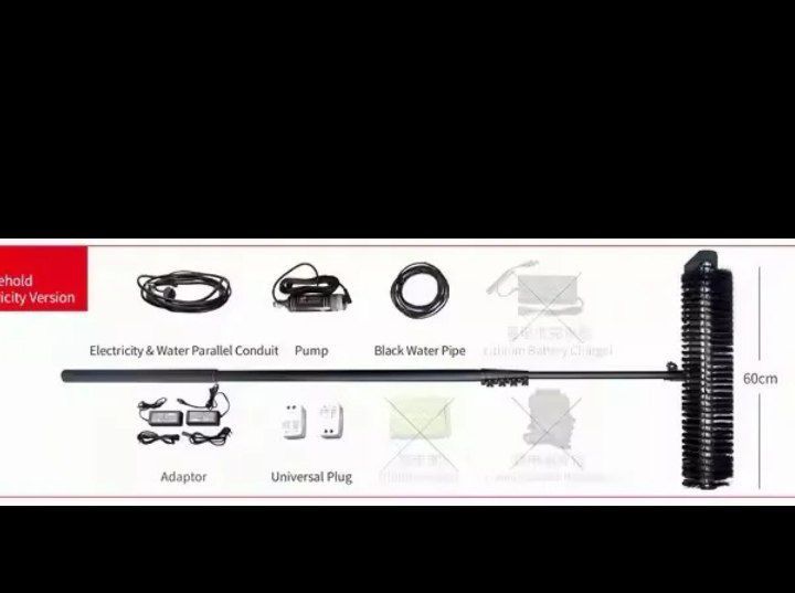 Quyosh panel yuvish aparati