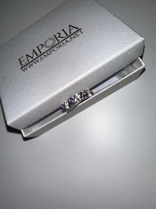 Inel Argint cu Ametist și Topaz - Emporia