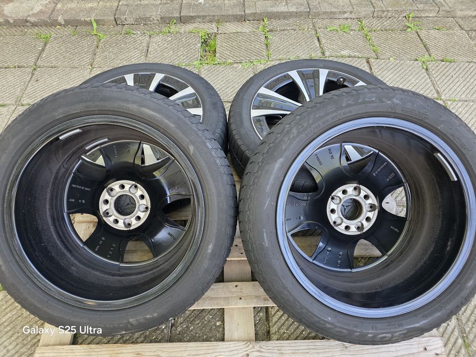 Лети джанти Mercedes + зимни гуми 245/45/18 Pirelli
