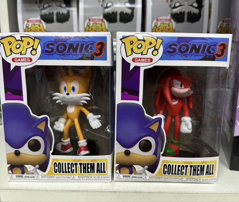 Funko Pop фигурки Соник, фигурка Sonic 3