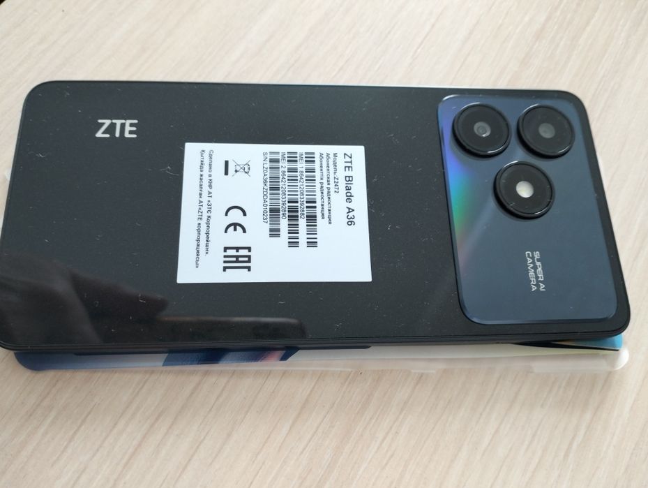 Смартфон А36 ZTE Blade Новый