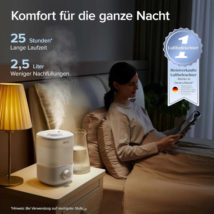 Овлажнител за въздух LEVOIT Classic 160, 2,5 L