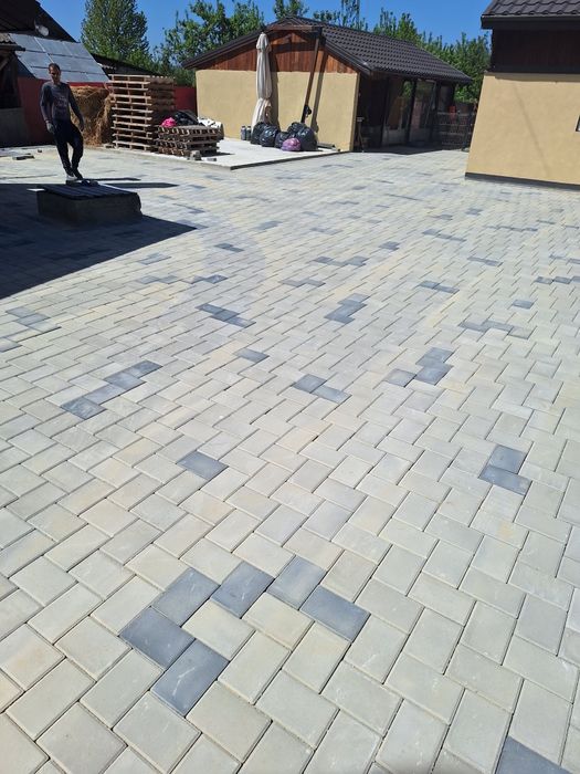 Montaj pavaj bordură