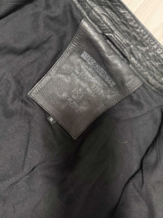 ''Jack & Jones''оригинално мъжко кожено яке Л размер