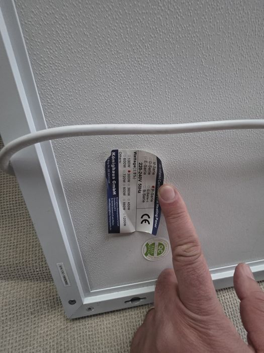 2 panouri radiante ,de caldura