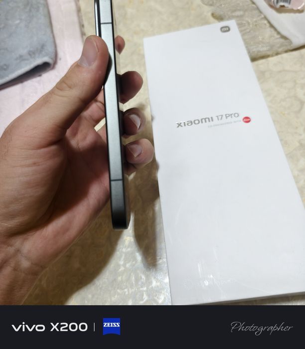 Xiaomi 17 pro 12/256gb yangidek full karobka
