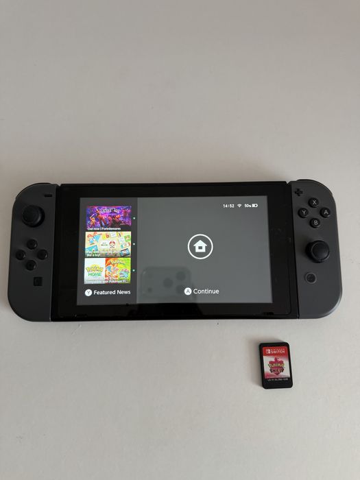 Nintendo switch cu acesorii si joc