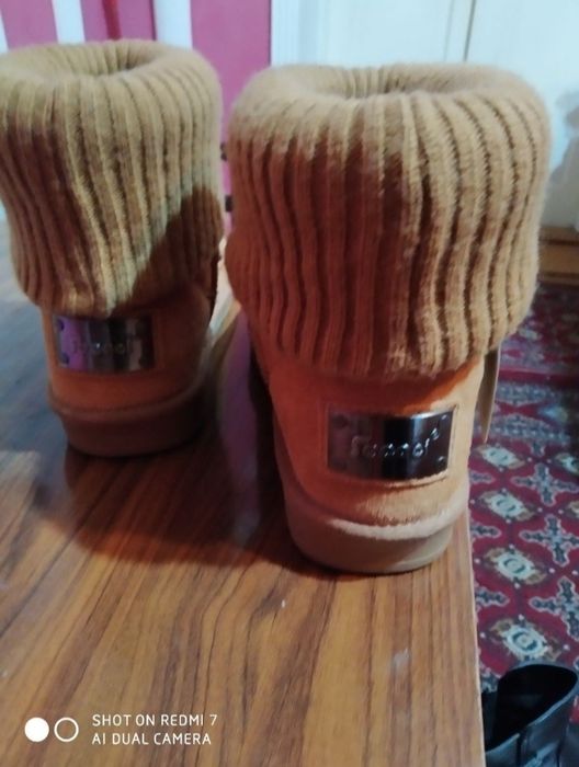 Фирменные UGG угги из натуральной кожи и меха.Р 34-36