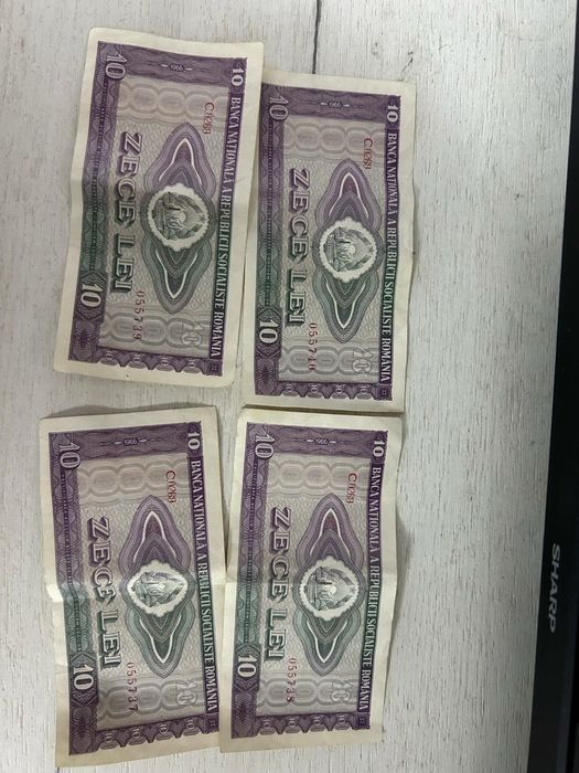 Vand bacnote din 1966 unice in tara