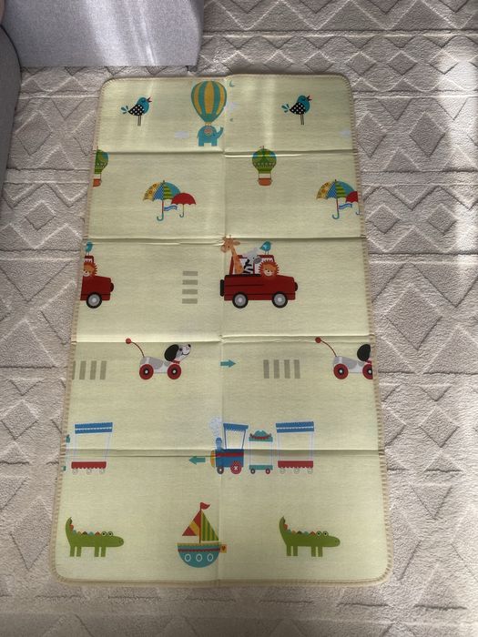 Детски килим за игра 100/180 - двулицев /момиче, момче/