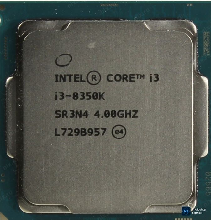 i3 8350k процессор